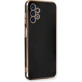 Microsonic Samsung Galaxy A13 4G Olive Plated Siyah Kılıf