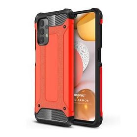 Microsonic Samsung Galaxy A13 4G Rugged Armor Kırmızı Kılıf