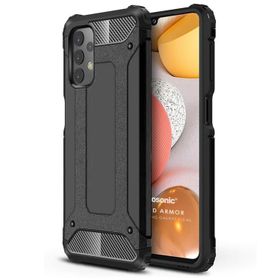 Microsonic Samsung Galaxy A13 4G Rugged Armor Siyah Kılıf