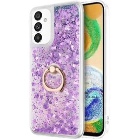Microsonic Samsung Galaxy A13 5G Glitter Liquid Holder Mor Kılıf