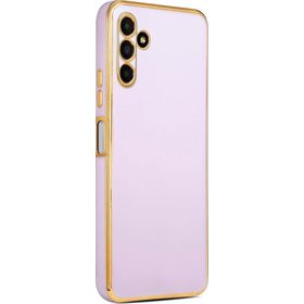 Microsonic Samsung Galaxy A13 5G Olive Plated Lila Kılıf