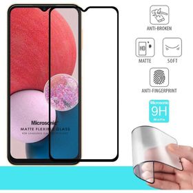 Microsonic Samsung Galaxy A13 5G Seramik Matte Flexible Siyah Ekran Koruyucu