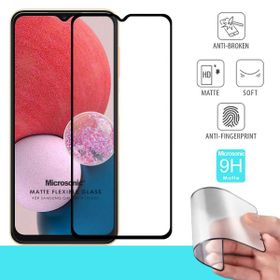 Microsonic Samsung Galaxy A13 5G Seramik Matte Flexible Siyah Ekran Koruyucu