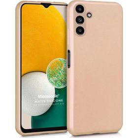 Microsonic Samsung Galaxy A13 Matte Silicone Gold Kılıf