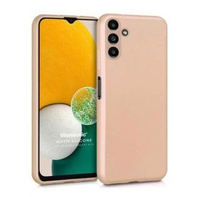 Microsonic Samsung Galaxy A13 Matte Silicone Gold Kılıf