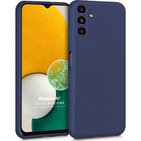 Microsonic Samsung Galaxy A13 Matte Silicone Lacivert Kılıf