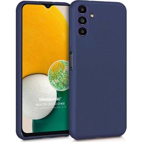 Microsonic Samsung Galaxy A13 Matte Silicone Lacivert Kılıf