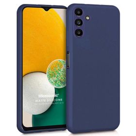 Microsonic Samsung Galaxy A13 Matte Silicone Lacivert Kılıf