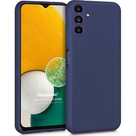 Microsonic Samsung Galaxy A13 Matte Silicone Lacivert Kılıf