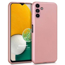 Microsonic Samsung Galaxy A13 Matte Silicone Rose Gold Kılıf