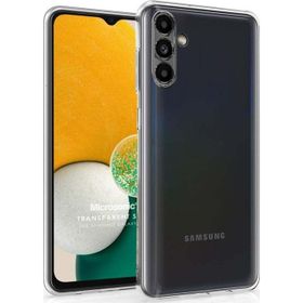 Microsonic Samsung Galaxy A13 Transparent Soft Beyaz Kılıf