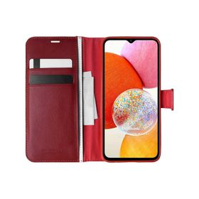 Microsonic Samsung Galaxy A14 Delux Leather Wallet Cep Telefonu Kılıfı