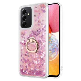Microsonic Samsung Galaxy A14 Glitter Liquid Holder Pembe Kılıf