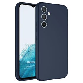 Microsonic Samsung Galaxy A14 Groovy Soft Lacivert Kılıf