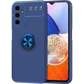 Microsonic Samsung Galaxy A14 Kickstand Ring Holder Lacivert Kılıf