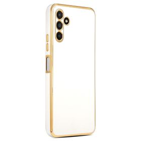 Microsonic Samsung Galaxy A14 Olive Plated Beyaz Kılıf