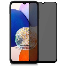 Microsonic Samsung Galaxy A14 Privacy 5D Gizlilik Filtreli Siyah Cam Ekran Koruyucu