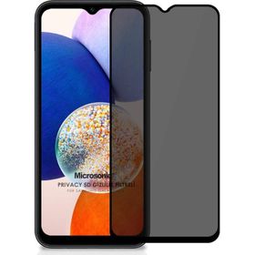 Microsonic Samsung Galaxy A14 Privacy 5D Gizlilik Filtreli Siyah Cam Ekran Koruyucu