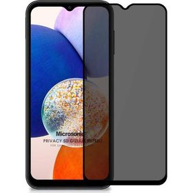 Microsonic Samsung Galaxy A14 Privacy 5D Gizlilik Filtreli Siyah Cam Ekran Koruyucu