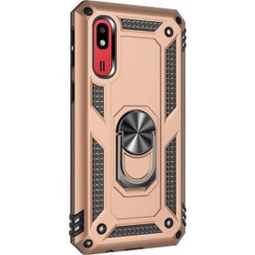 Microsonic Samsung Galaxy A2 Core Military Ring Holder Gold Kılıf