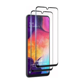 Microsonic Samsung Galaxy A20 Crystal Seramik Nano 2 Adet Siyah Ekran Koruyucu