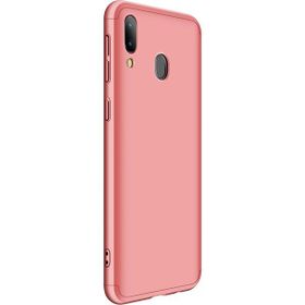 Microsonic Samsung Galaxy A20 Double Dip 360 Protective Rose Gold Kılıf