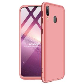 Microsonic Samsung Galaxy A20 Double Dip 360 Protective Rose Gold Kılıf