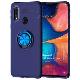 Microsonic Samsung Galaxy A20 Kickstand Ring Holder Kılıf