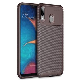 Microsonic Samsung Galaxy A20 Legion Series Kahverengi Kılıf