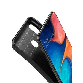Microsonic Samsung Galaxy A20 Legion Series Kahverengi Kılıf
