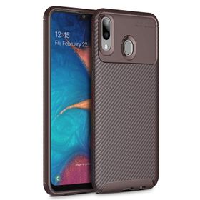 Microsonic Samsung Galaxy A20 Legion Series Kahverengi Kılıf