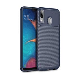Microsonic Samsung Galaxy A20 Legion Series Lacivert Kılıf