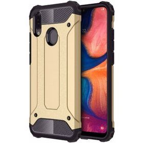 Microsonic Samsung Galaxy A20 Rugged Armor Gold Kılıf