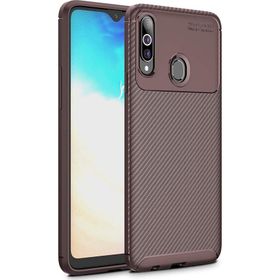 Microsonic Samsung Galaxy A20S Legion Series Kahverengi Kılıf
