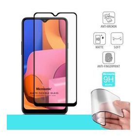 Microsonic Samsung Galaxy A20S Seramik Matte Flexible Siyah Ekran Koruyucu