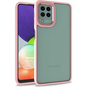 Microsonic Samsung Galaxy A22 4G Bright Planet Rose Gold Kılıf
