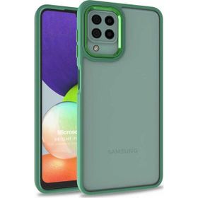 Microsonic Samsung Galaxy A22 4G Bright Planet Yeşil Kılıf
