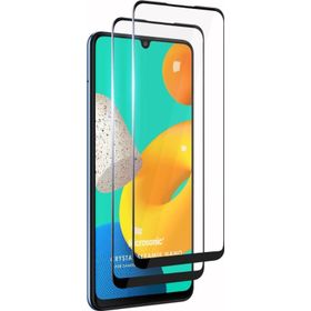 Microsonic Samsung Galaxy A22 4G Crystal Seramik Nano 2 Adet Siyah Ekran Koruyucu