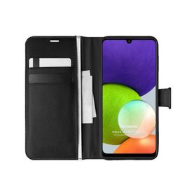 Microsonic Samsung Galaxy A22 4G Delux Leather Wallet Kılıf