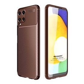 Microsonic Samsung Galaxy A22 4G Legion Series Kahverengi Kılıf