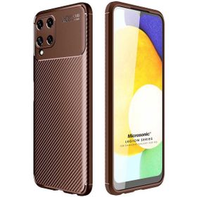 Microsonic Samsung Galaxy A22 4G Legion Series Kahverengi Kılıf