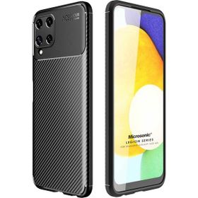 Microsonic Samsung Galaxy A22 4G Legion Series Siyah Kılıf