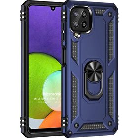 Microsonic Samsung Galaxy A22 4G Military Ring Holder Cep Telefonu Kılıfı