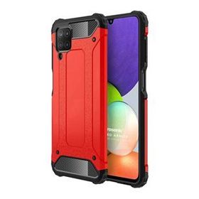 Microsonic Samsung Galaxy A22 4G Rugged Armor Kırmızı Kılıf