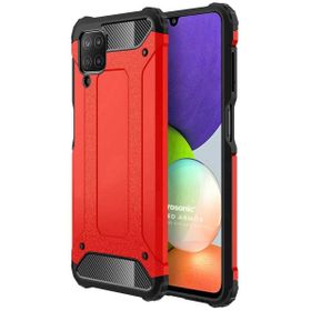 Microsonic Samsung Galaxy A22 4G Rugged Armor Kırmızı Kılıf