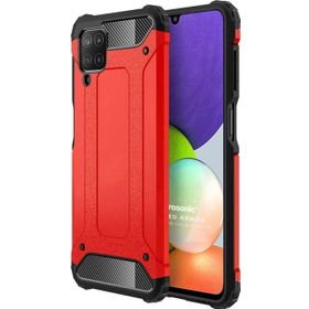 Microsonic Samsung Galaxy A22 4G Rugged Armor Kırmızı Kılıf
