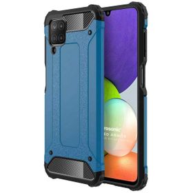 Microsonic Samsung Galaxy A22 4G Rugged Armor Mavi Kılıf