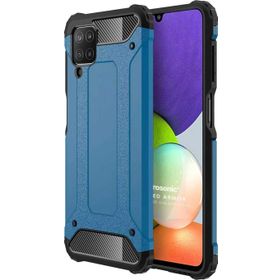 Microsonic Samsung Galaxy A22 4G Rugged Armor Mavi Kılıf