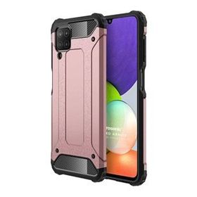 Microsonic Samsung Galaxy A22 4G Rugged Armor Rose Gold Kılıf