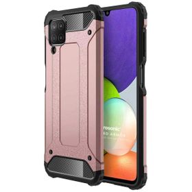 Microsonic Samsung Galaxy A22 4G Rugged Armor Rose Gold Kılıf